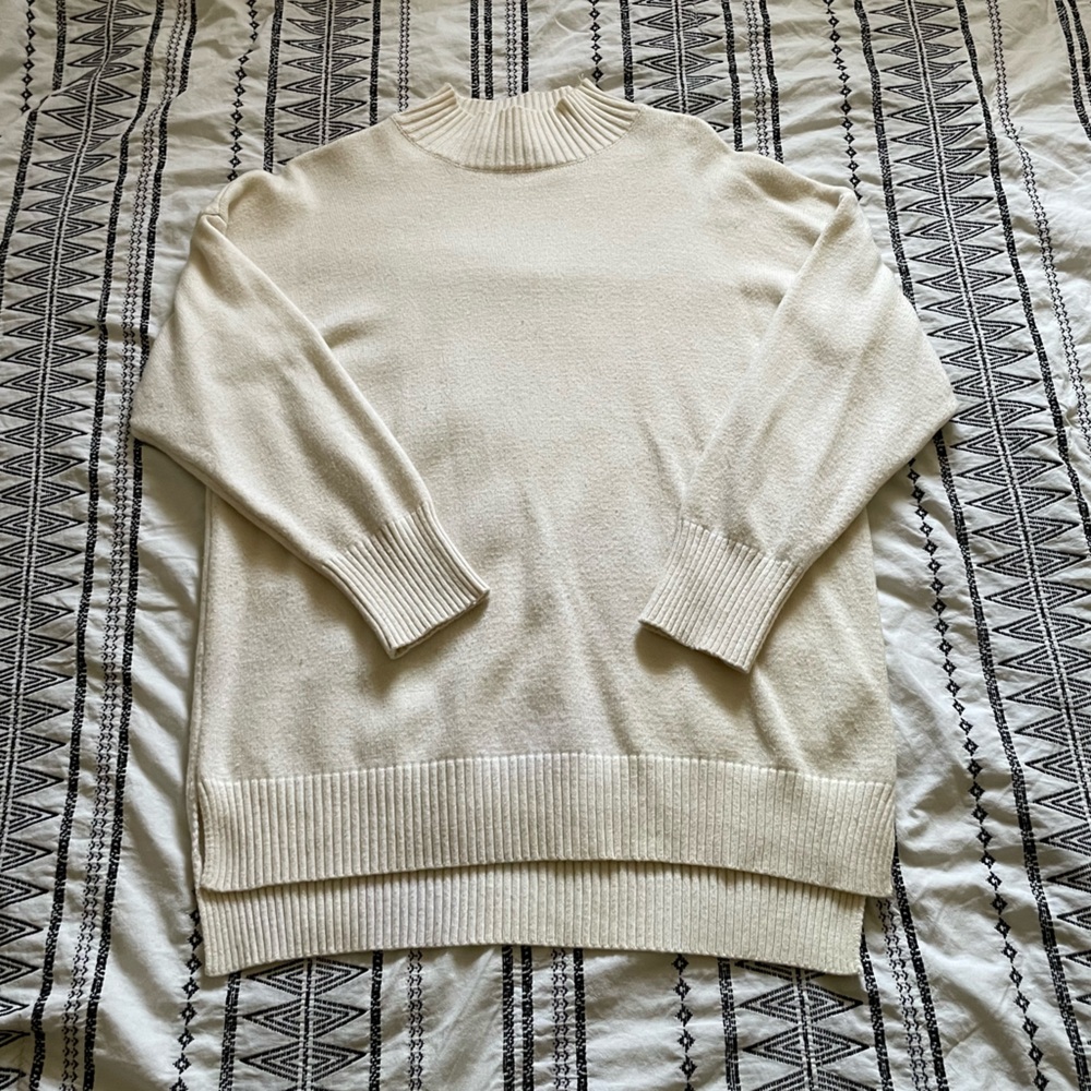Dreamers by Debut | Cream Knit Sweater Size Medium